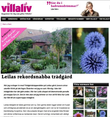 Artikel i Villaliv maj 2011